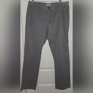Hawker Rye Straight Fit Men's Gray Pants Size 36x34
